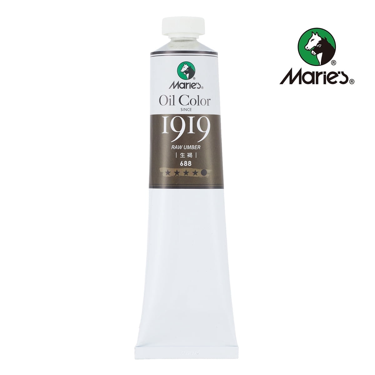 Marie's Oil Color Paint, 170ml Tube – Professional Artists Quality, High Pigment, Smooth Texture (Single Tube)