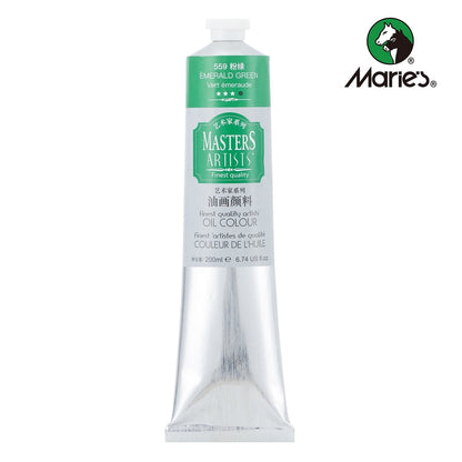 Professional Artist Quality Oil Paint, 200ml(6.74 US fl.oz) Tubes, Artist-Grade Quality (Studio & Hobby Use),Red Light