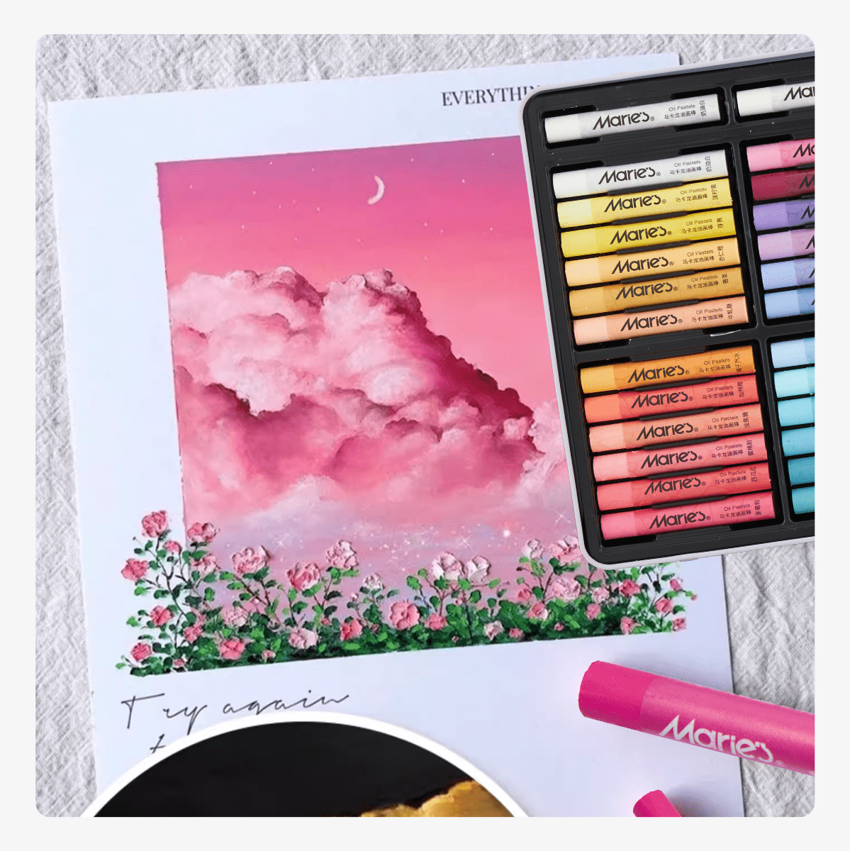 Macaron Oil Pastels Set: 36 Colors with Extra 3 White Oil Pastels for Artists Beginners Adults Teachers - Vibrant Oil Pastel Crayons for Art Painting & Drawing, Blending, Layering, Shading